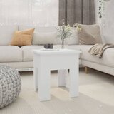  Stolić za kavu bijeli 40 x 40 x 42 cm od iverice | shoptok.hr