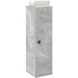 vidaXL Kopalniška omarica z držalom za zvitke betonsko 20,5x22x72 cm | Shoptok.si