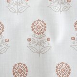 Pineapple Elephant Bijela posteljina za krevet za jednu osobu 135x200 cm Woodblock Floral – | shoptok.hr