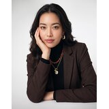 Vero Moda Jakne & Blazerji VMJULIA LS BLAZER Kostanjeva | Shoptok.si