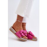 Boto FK1 Women's Platform Slides with Bow Fuchsia Aflia | Shoptok.si