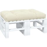 Blazina za kavč iz palet krem 120x80x12 cm, (20623651) | Shoptok.si