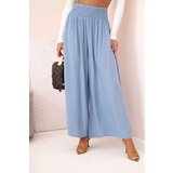 Kesi Włoski Damen Hose aus Viskose mit elastischem Bund Denim | Shoptok.si