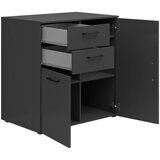 CARRYHOME komoda, barve grafita | Shoptok.si