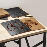Dekor Paneli 12 pcs Crni hrast 21 x 30 x 0,27 cm | Eponuda.com