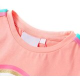  Dječja majica svijetlo koraljne boje 128 | shoptok.hr