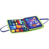 Blue Educational Sensory Felt Suitcase | shoptok.hr