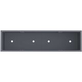  Povišeni Vrtni Planter Antracit 100 x 26 x 82 cm Čelik | shoptok.hr