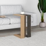 Marckeric Pomoćni stol u dekoru hrasta 40x30 cm Macha – | shoptok.hr