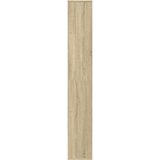 vidaXL Pregrada / regal za knjige boja hrasta 67x25x161,5 cm drveni | shoptok.hr