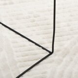  Tepih IZA kratka vlakna skandinavski izgled krem Ø 120 cm | shoptok.hr