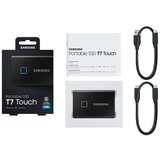Samsung Portable T7 Touch 1TB MU-PC1T0K crni eksterni ssd hard disk