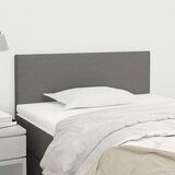 The Living Store Posteljno vzglavje temno sivo 80x5x78/88 cm blago - Vzglavje, (21660319) | Shoptok.si
