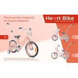  Dječji bicikl guralica Heart 16" boja breskve | shoptok.hr