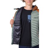 HANNAH Men's down jacket MIO HOODY rust/lily pad | shoptok.hr