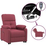 vidaXL Električni naslanjač vinsko rdeče blago, (20927829) | Shoptok.si