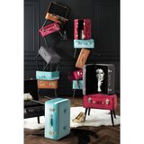 XORA TABURE, les, tekstil, leseni material antracit, črna | Shoptok.si