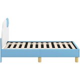  Posteljica za malčke z vzglavjem Modra 70 x 140 cm PU, (5000105741) | Shoptok.si