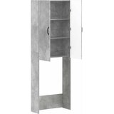  Kabinetska WC HOORN Betonska siva 66 x 25,5 x 190 cm | shoptok.hr