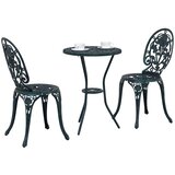 Bistro set za vrt 3 pcs Aluminij | shoptok.hr