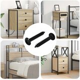  Samoupravni čavao 2 pcs Crna 4 x 25 mm Čelik | Eponuda.com