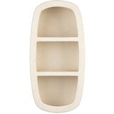 Dutchbone Kremno bela večnivojska polica 23 cm Veda – | Shoptok.si