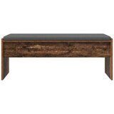  Klupa za hodnik s jastukom Staro drvo 100 x 38 x 46 cm | shoptok.hr