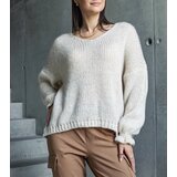  Beige V-neck sweater Gista | shoptok.hr