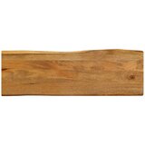 Stolna ploča 120x40x3,8cm od masivnog drva manga sa živim rubom | shoptok.hr