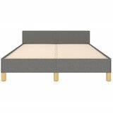  Okvir krevet bez madraca tamnosiva 120x190 cm od tkanine | shoptok.hr