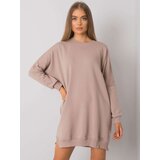 RUE PARIS Dress-RV-SK-7216.95-dark beige | shoptok.hr