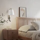  Brilagi - LED zidna lampa RAYA 1xE14/40W/230V + LED/3W bela/mat hrom | Eponuda.com