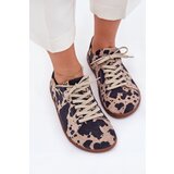 Zazoo Women's Suede Barefoot Sneakers With Stripes | shoptok.hr