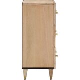  Bočni ormarići 2 kom 60 x 33 x 75 cm od masivnog drva manga Smeđa | shoptok.hr