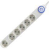 Home Produžni kabl, 6 utičnice, 3 x 1,0mm², 1,5met, bijeli - NV 06TK/WH cijene