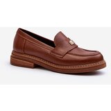 Zazoo Women's Loafers On The Platform Laura Messi 2392 Dark Gold | shoptok.hr