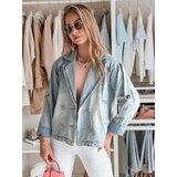 DStreet Kurtka damska jeansowa oversize OVERSOLI niebieska | Shoptok.si