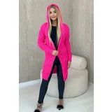 Kesi Pink cardigan with hood