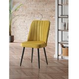 Hanah home Vega set stolica, 46x92x45 cm, 2 dijela, žuta | Eponuda.ba