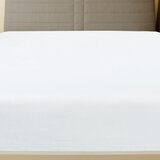  Plahte s gumicom od žerseja 2 kom bijele 140x200 cm pamučne | shoptok.hr