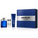 Mont Blanc Legend Blue set: Eau de Parfum 100 ml + 2 x EDP 7,5 ml + gel za tuširanje 100 ml | shoptok.hr