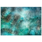  Samoljepljiva foto tapeta - Turquoise Vegetation 98x70 | shoptok.hr