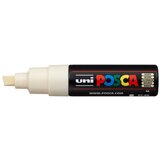 POSCA Uni flomaster; konica 8 mm prirezana; slonokoščen, (22005635) | Shoptok.si