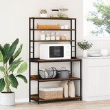 vidaXL Kuhinjska polica Dimljeni oreh 100 x 40 x 168 cm | Shoptok.si