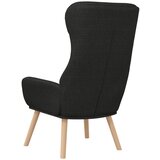  Stolica za opuštanje od tkanine crna | shoptok.hr