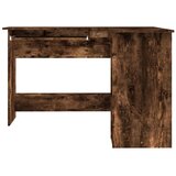  Kutni radni stol boja hrasta 120x140x75 cm konstruirano drvo | Shoptok.si