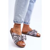 Boto Women's Slides With Bow On The Platform Gray Vero | Shoptok.si