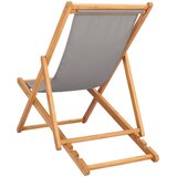  Ležaljka Svjetlosiva Čvrsto teak drvo | Eponuda.com