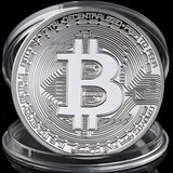 Bitcoin Kovanica - Srebrna KP3143 | Shoptok.si