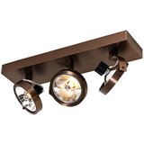 QAZQA Design spot temno bronasta nastavljiva 3-light - Go Cene